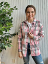 Pink Plaid Shacket