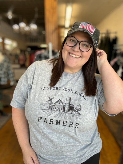 Support Your Local Farmer Graphic Tee