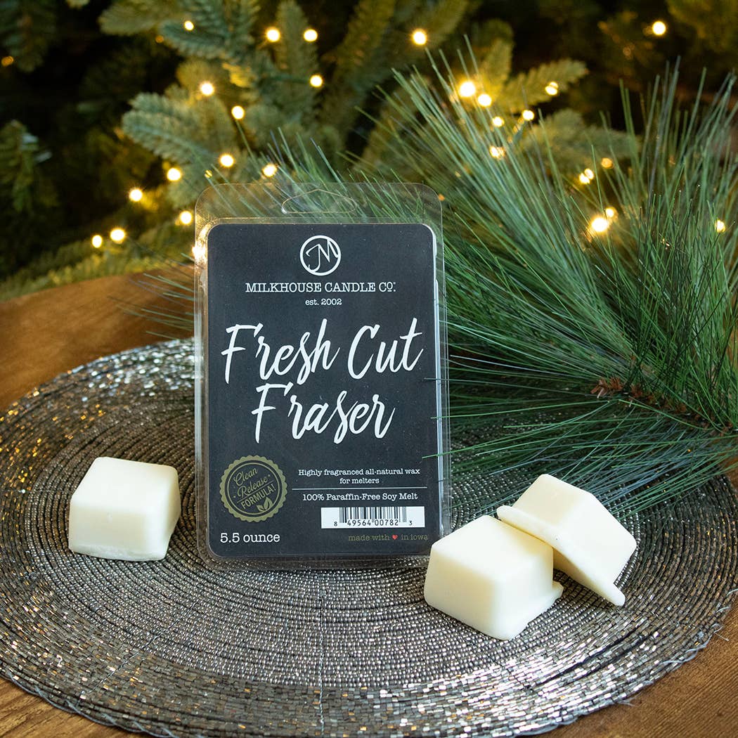 Milkhouse Scented Soy Wax Melts: Fresh Cut Fraser