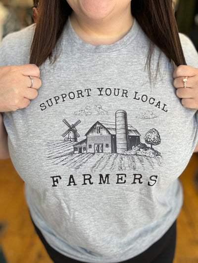 Support Your Local Farmer Graphic Tee