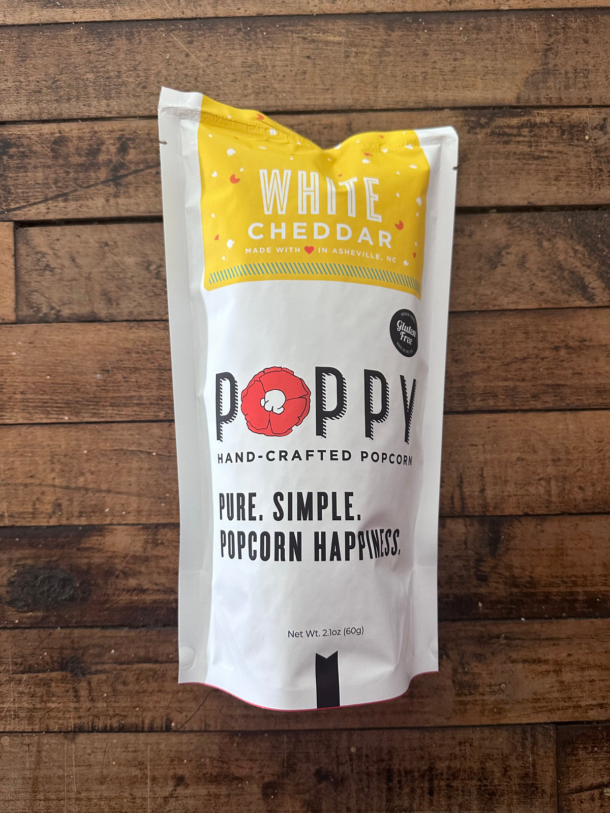 Poppy Popcorn - White Cheddar