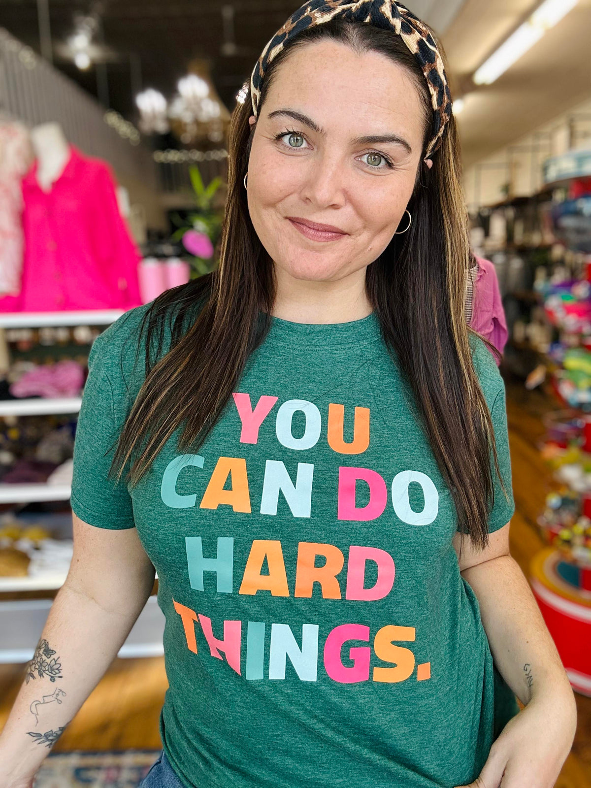 You Can Do Hard Things Graphic - Plus