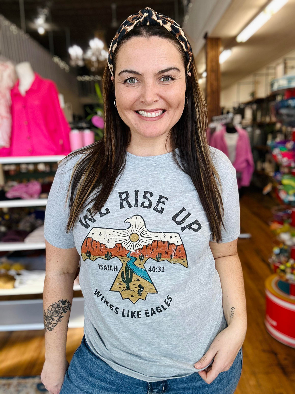 We Rise Up Graphic Tee - Plus