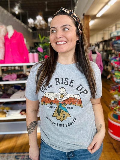 We Rise Up Graphic Tee - Plus