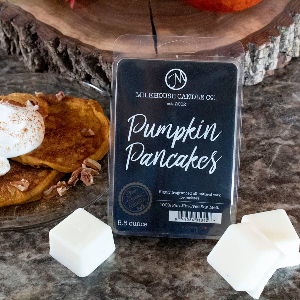 Milkhouse Scented Soy Wax Melts: Pumpkin Pancakes