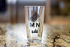 MN Crest Pint Glass