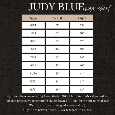 Light Wash Distressed Judy Blue Tummy Control Jeans