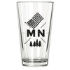 MN Crest Pint Glass