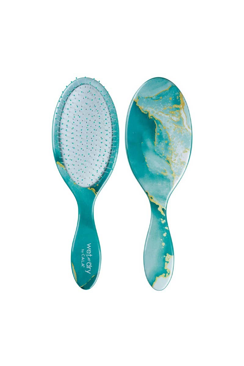 Mint Marble Wet-N-Dry Detangling Hair Brush