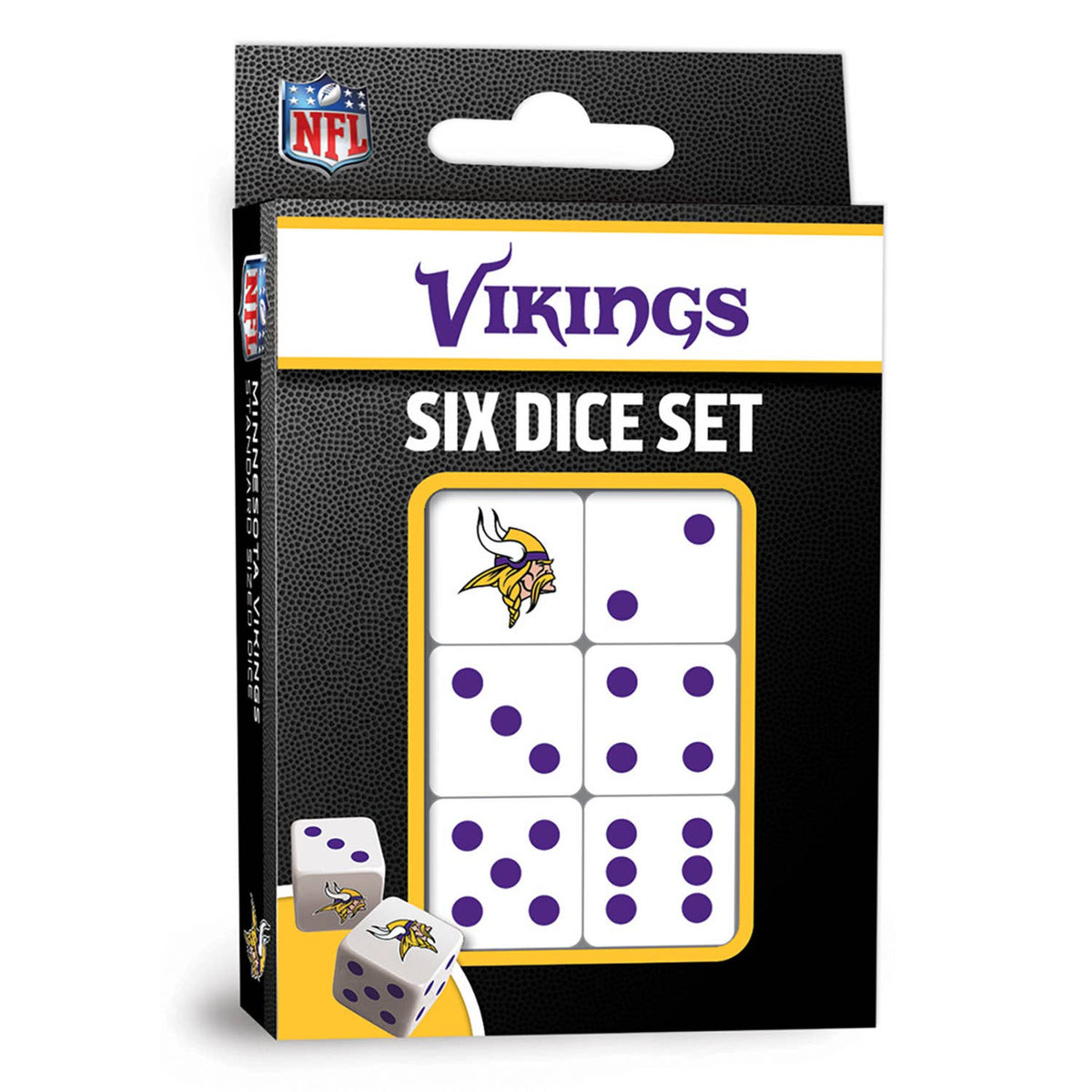 Minnesota Vikings NFL Dice Set
