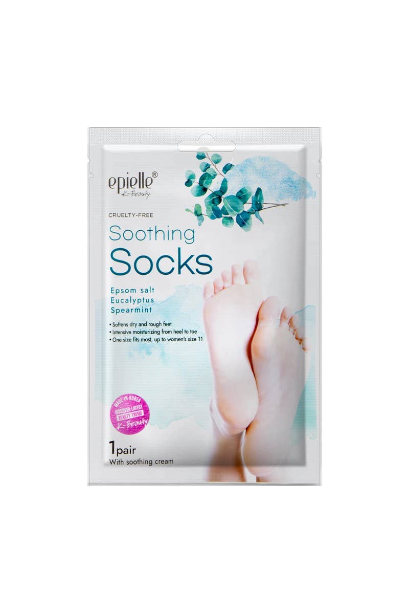 Soothing Epsom Salt Disposable Socks
