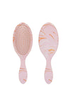Pink Marble Wet-N-Dry Detangling Hair Brush
