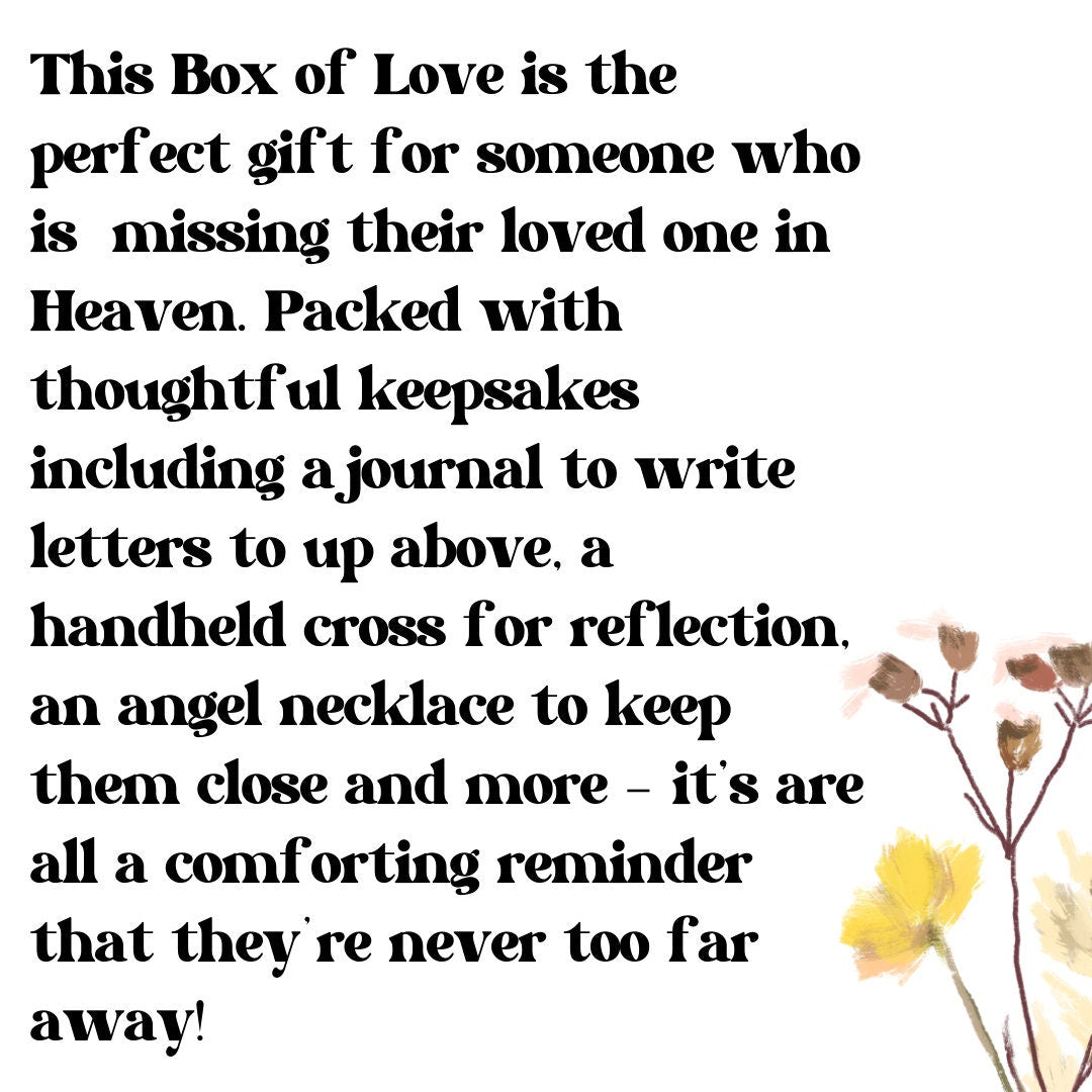 Box of Love When Your Loved One Is In Heaven