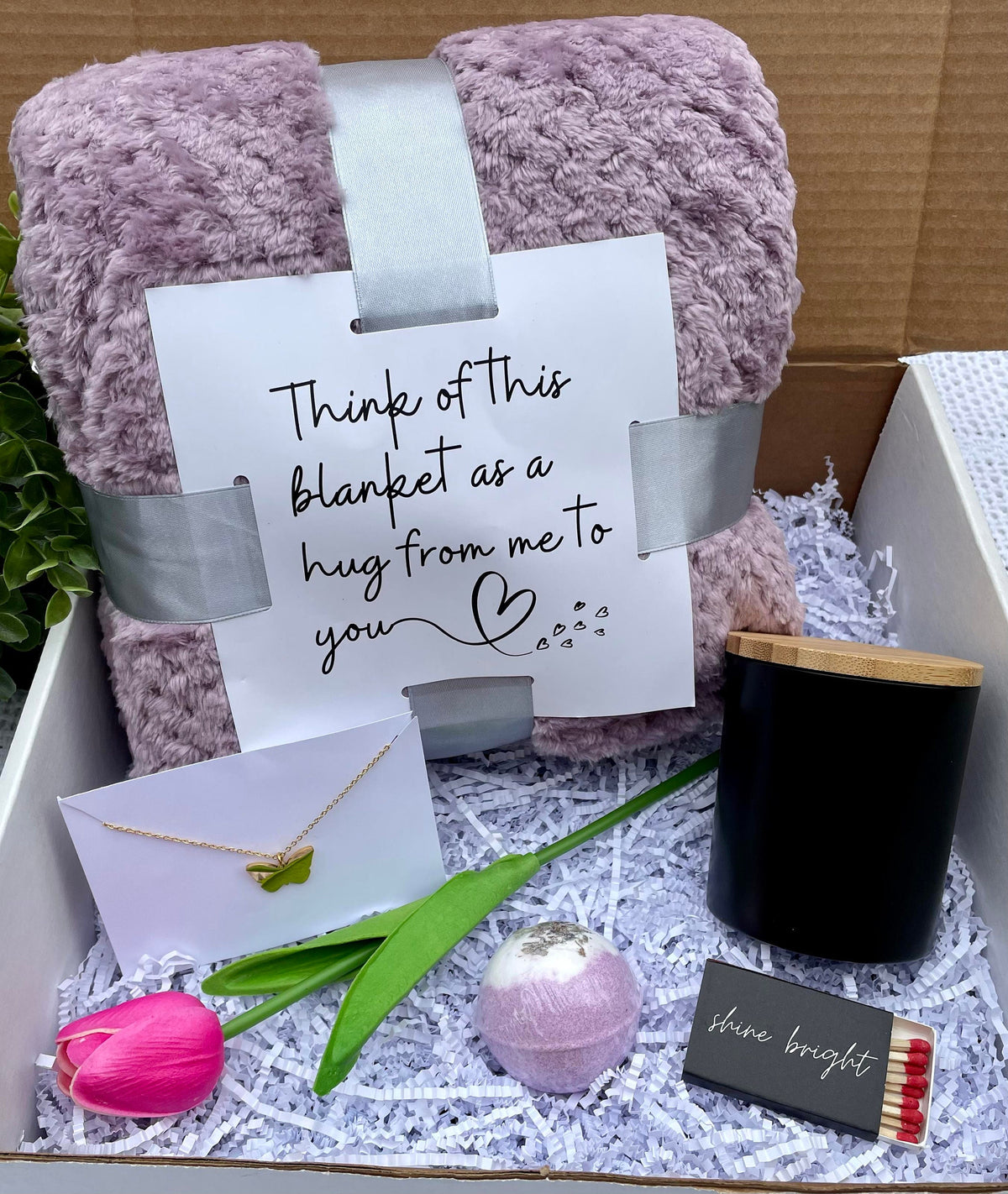 Box of Cozy Vibes Butterfly , Gift, Shippable Gift, Thinking of You, Care Package, Long Distance Friends, Mom Gift, Best Friends, Miss You