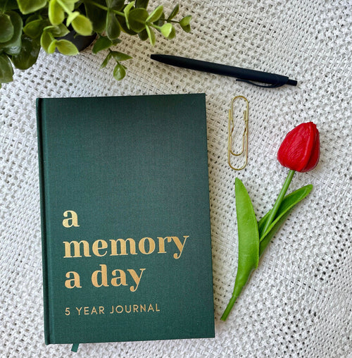 A Memory a Day Journal Mini Gift Box, Just Because, Happy Birthday, Gift for Mom, Gift for Friend, Loss, Cancer, Get Well Soon, Journal