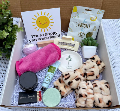 Box of Friendship Spa Day, I'm so Happy You Were Born,  Best Friends, Thinking of You, Long Distance Friends, BFF, Birthday Gift, Miss you